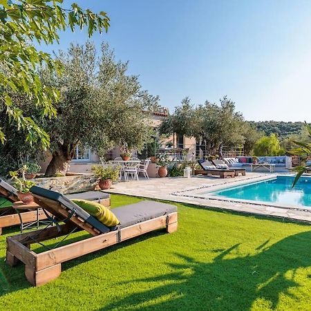 Skopelos Blue Heaven Pool Villa In Olive Grove المظهر الخارجي الصورة